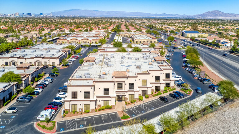 Pecos Plaza Aerial View