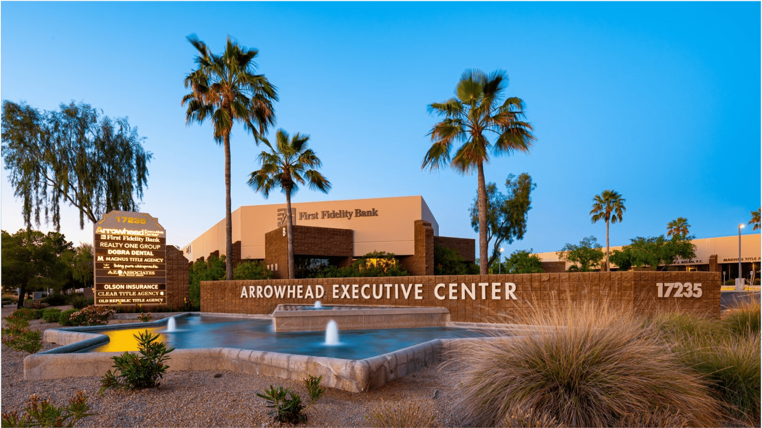 Arrowhead Executive Center Front View