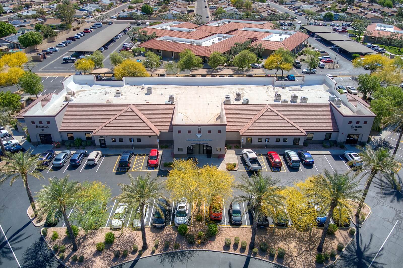 Thunderbird Medical Campus Aerial Front View